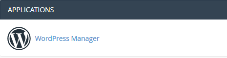 cpanel applications