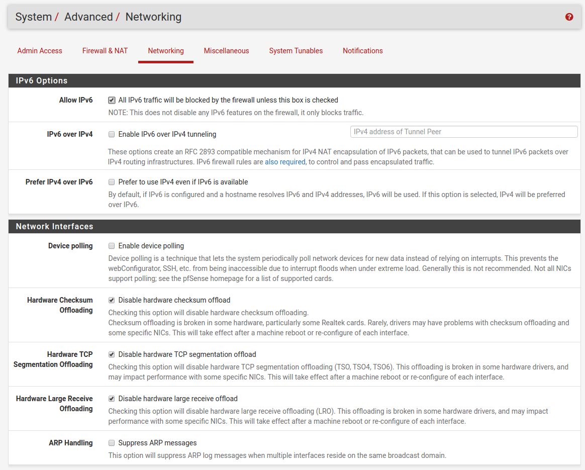 vps pfsense tcp offloading