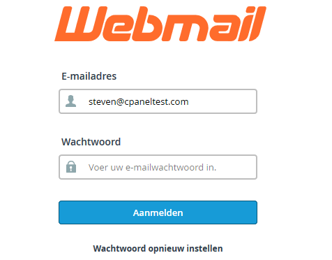 cpanel webmail login