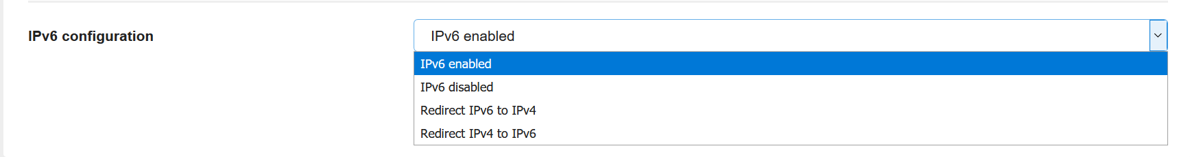 ha-ip ipv6 configuration