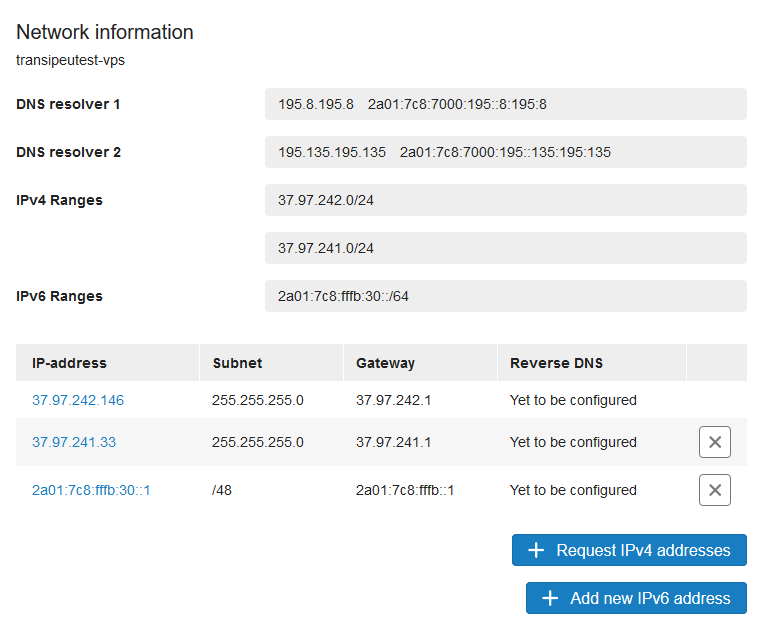 cp vps network information