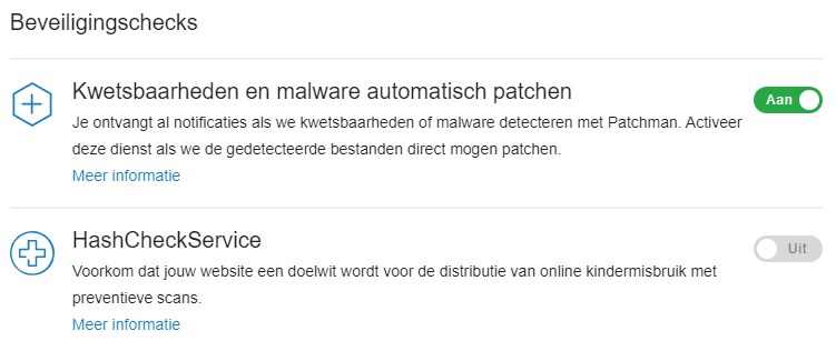 patchman automatisch patchen aan