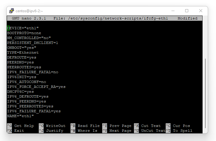 openstack-ipv6-centos