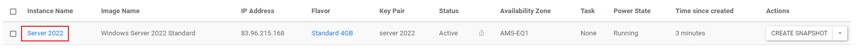openstack-inloggen-windows-server