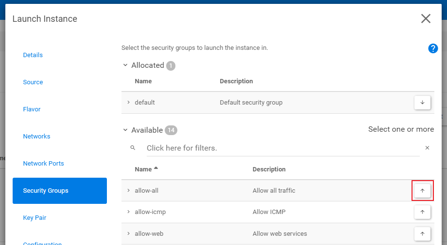 openstack-security-groups