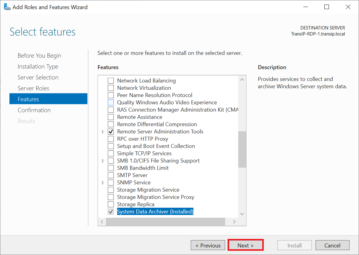 add roles iscsi features