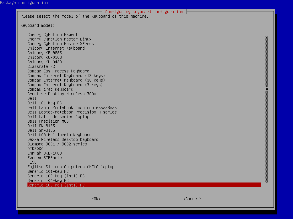 Changing the keyboard language in Debian 9 TransIP