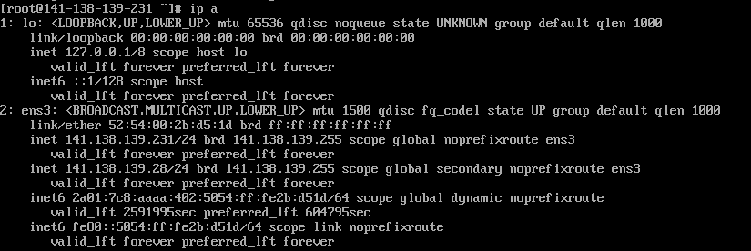 ipa centos 8 extra ipv4