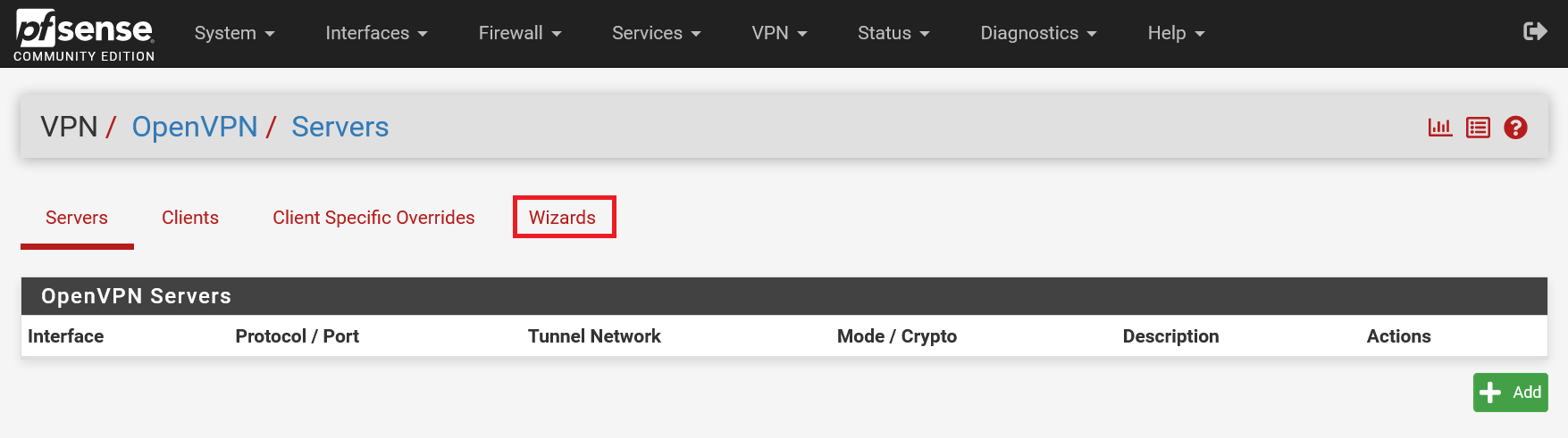 pfsense openvpn wizards