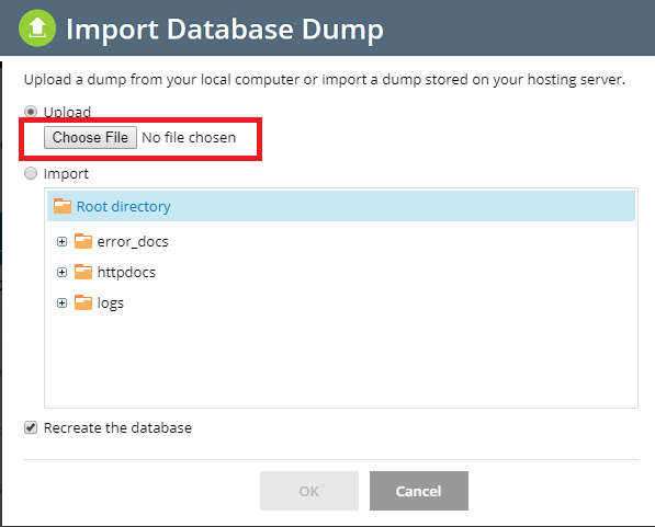 phpmyadmin database