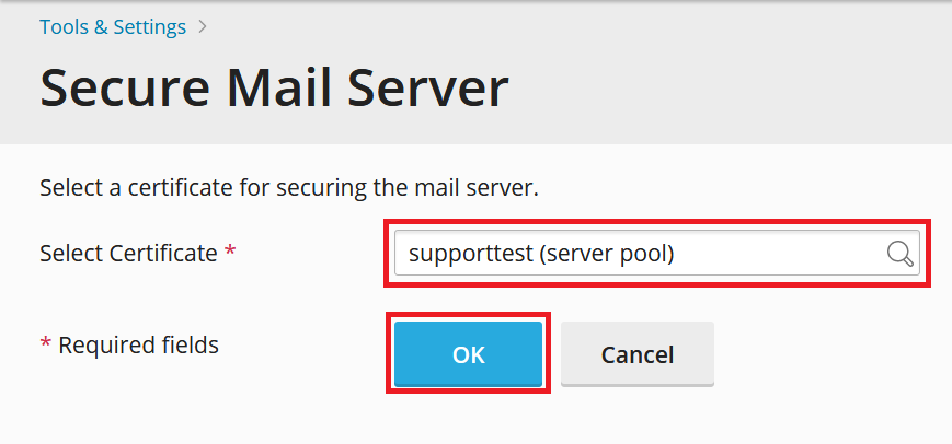 plesk secure mail server