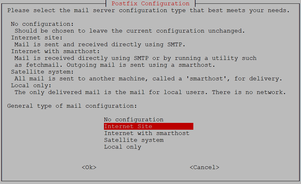 ubuntu postfix configuration