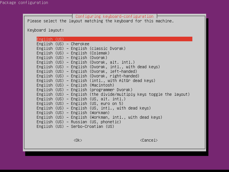 Changing the keyboard language in Ubuntu 18.04 TransIP