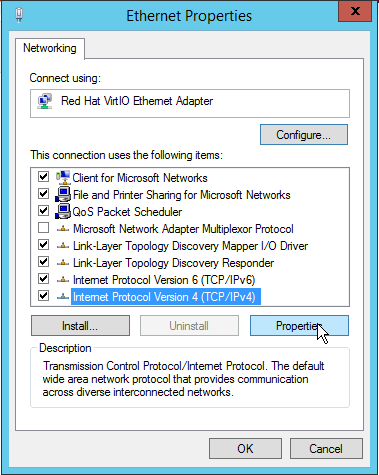 windows 2012 ethernet properties