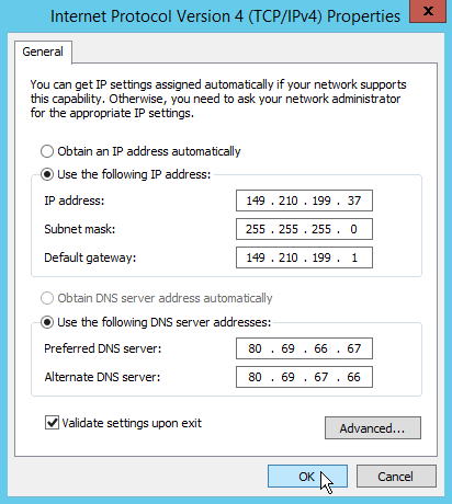 windows 2012 static ipv4